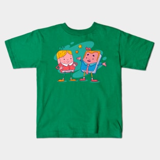 World Book Day Cartoon Kids T-Shirt